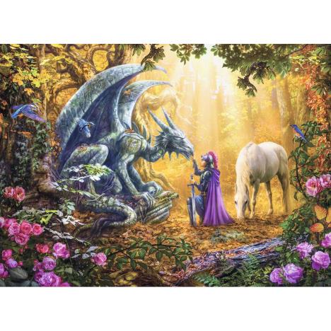 The Dragon's Spell 500pc Jigsaw Puzzle Extra Image 1